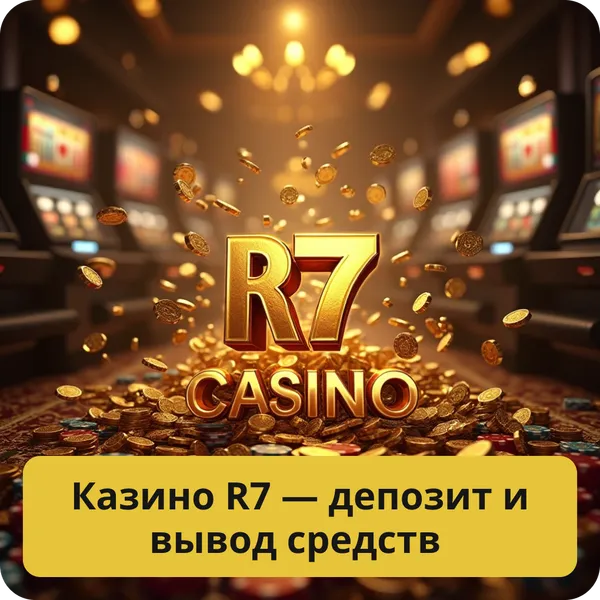 Казино R7 — депозит и вывод средств – удобные и безопасные платежные методы Казино R7 — депозит и вывод средств