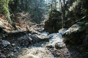 Водопады ручья Ай-Димитрий